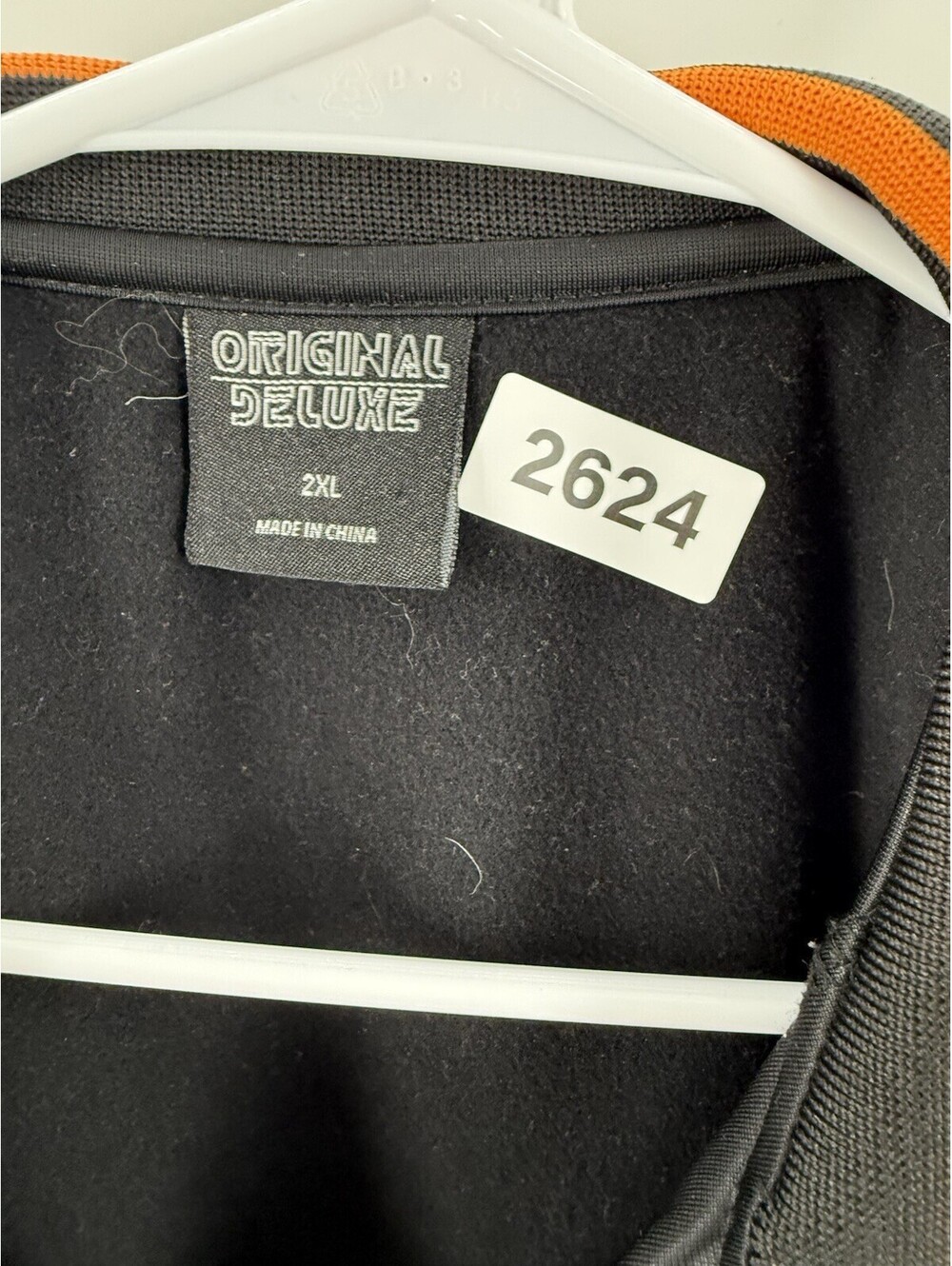 Original Deluxe Men's Full Zip Track Jacket 2XL San Francisco Embroidered - Picture 3 of 6